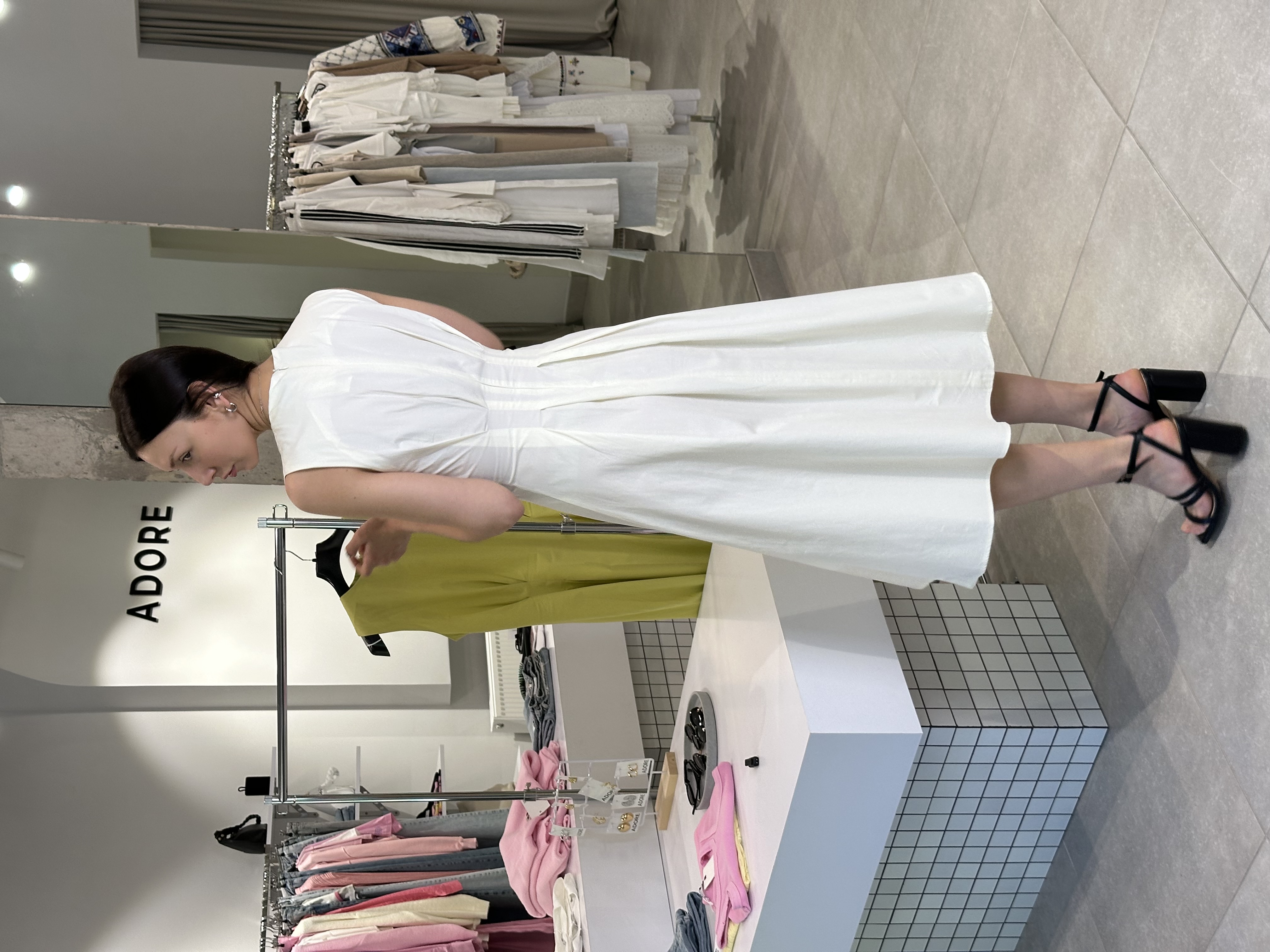 Сукня Deppot 4870 міді ваніль, M