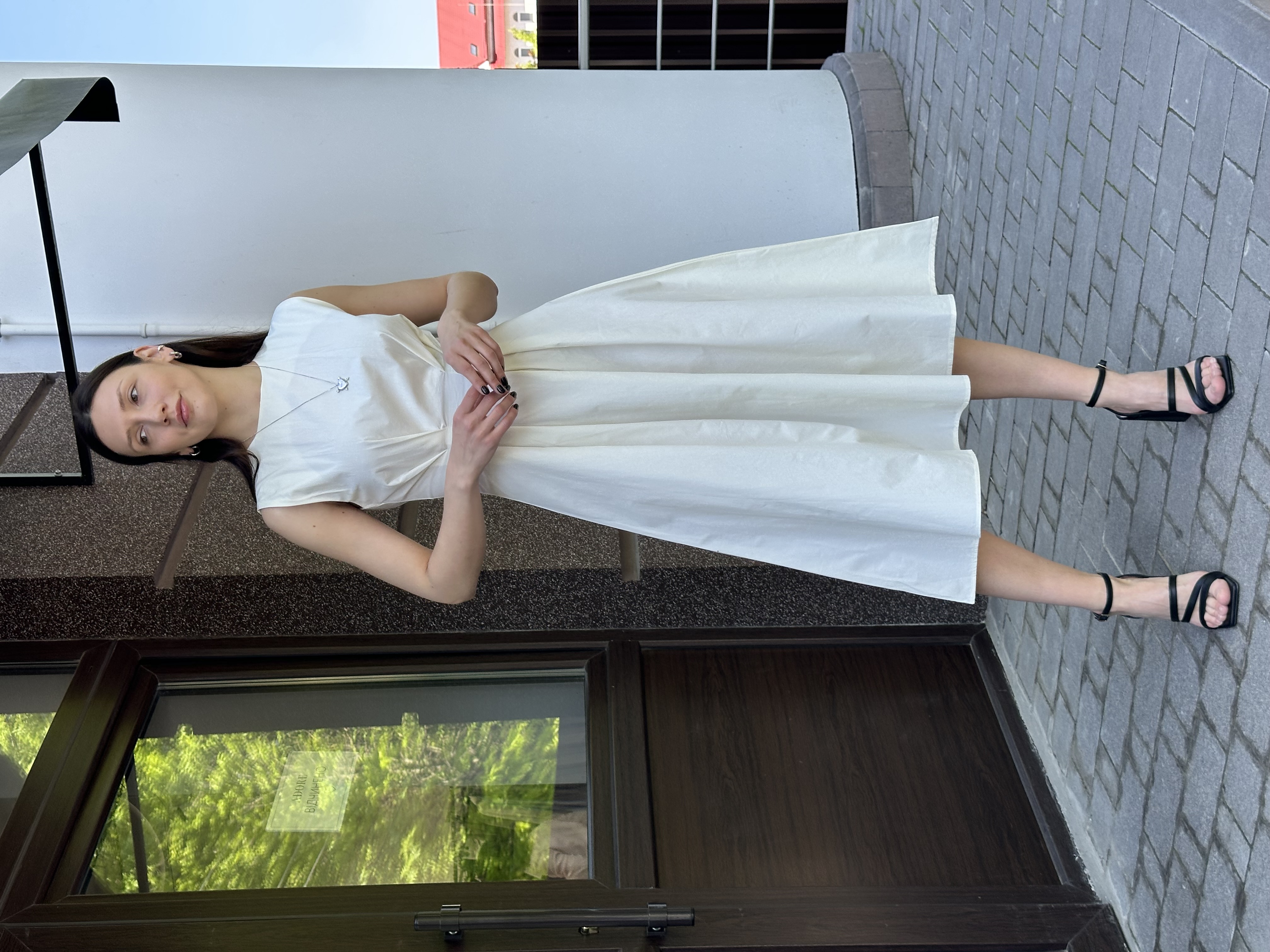 Сукня Deppot 4870 міді ваніль, M