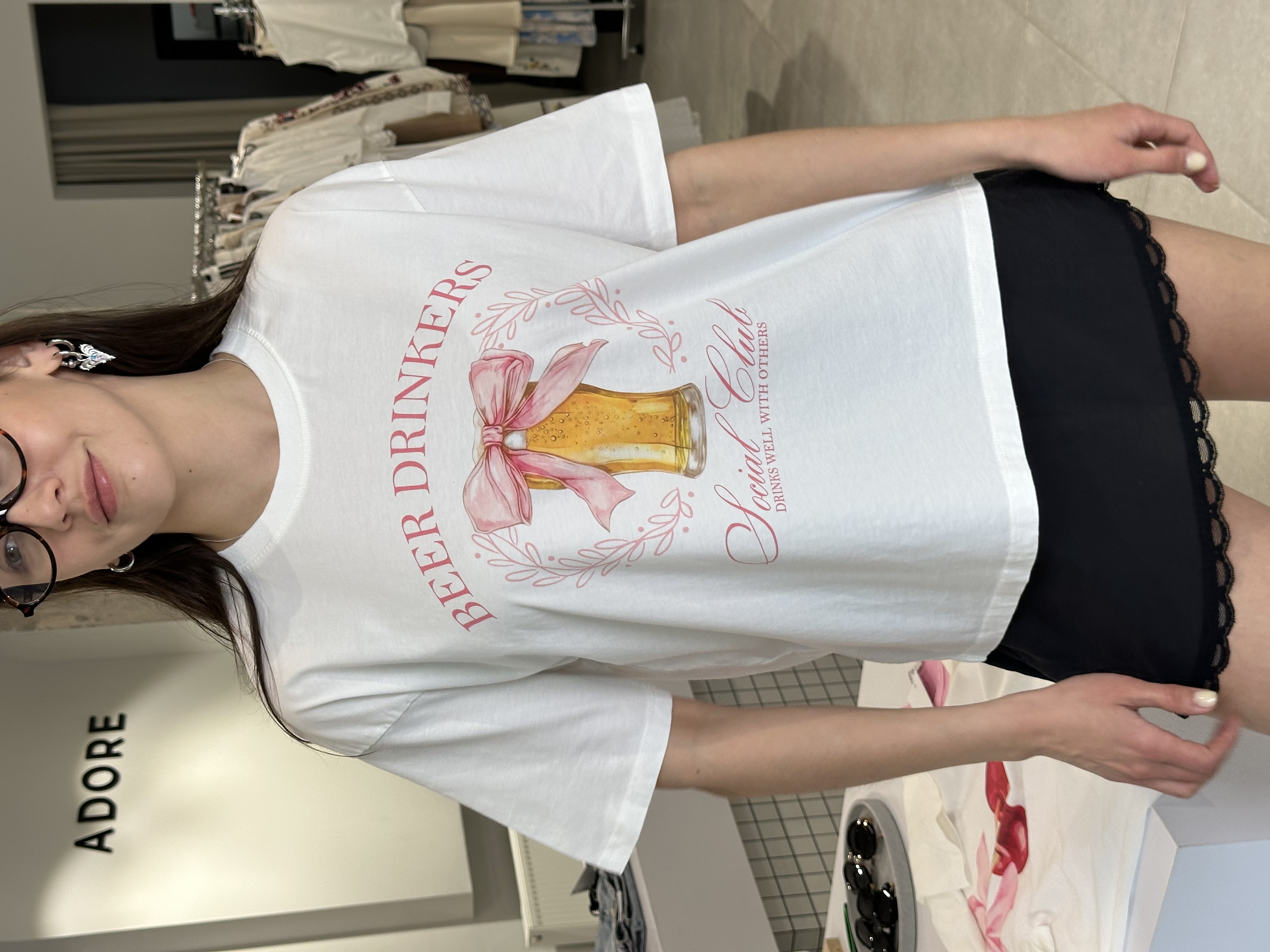 Футболка Beer Drinkers білий