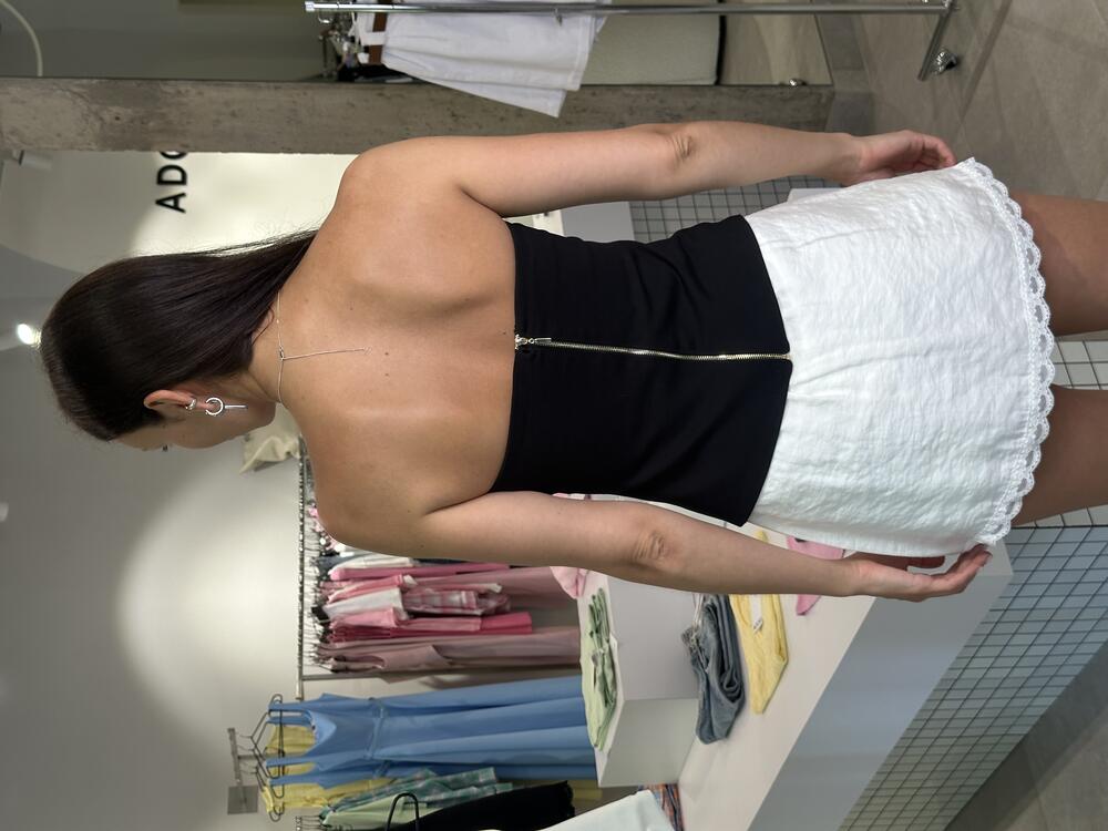 Корсет 1147-2\36-5 італійський трикотаж чорний, XS