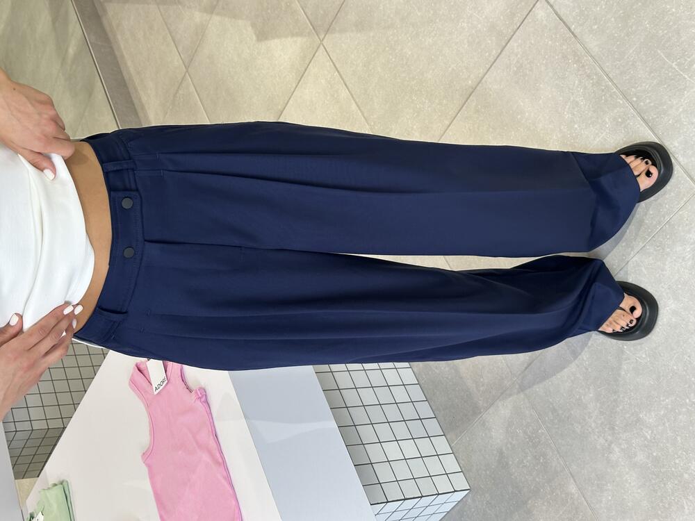 Брюки Беатріс темно-синій, S