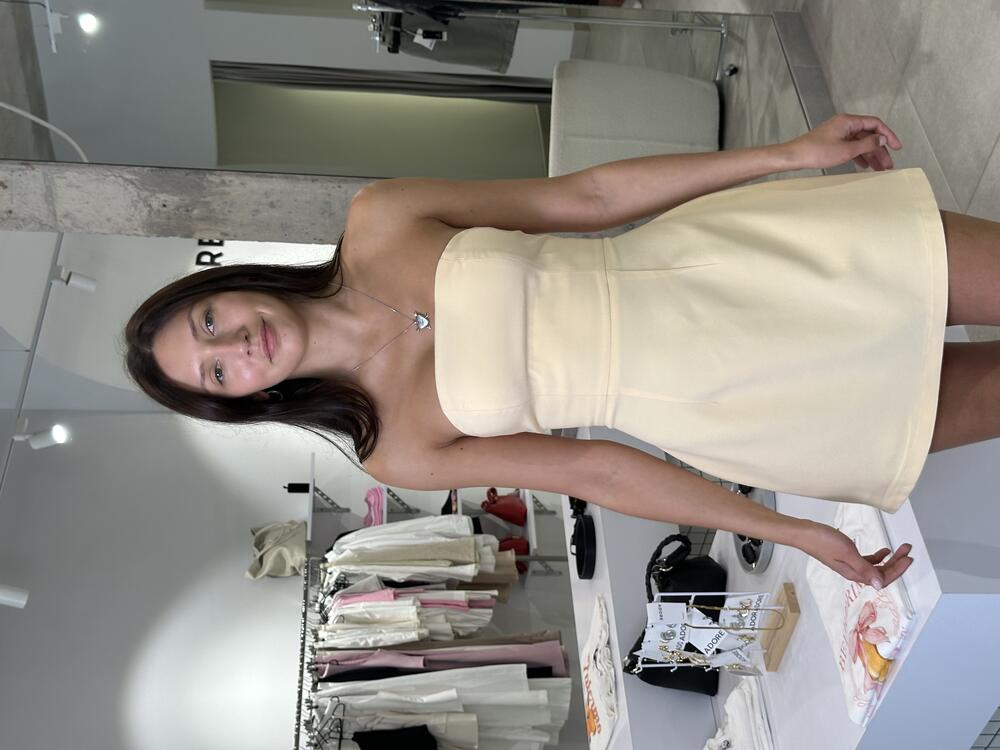 Сукня віскоза 1145-2 вершковий, M