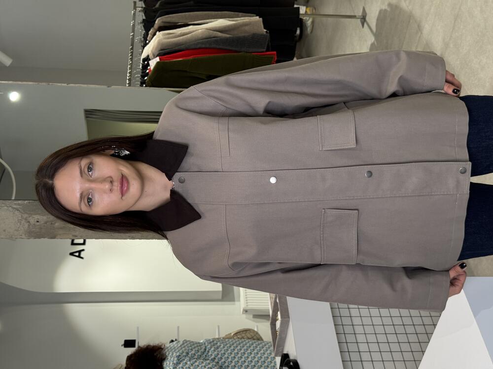 Куртка 1152\12-4_34 котон оливка, M