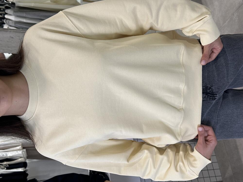 Світшот 1049\30-1 вершковий, XS