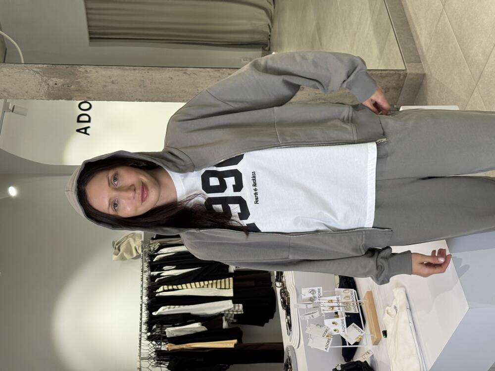 Костюм 1155\30-1 джогери трьохнитка грудневе небо, XS