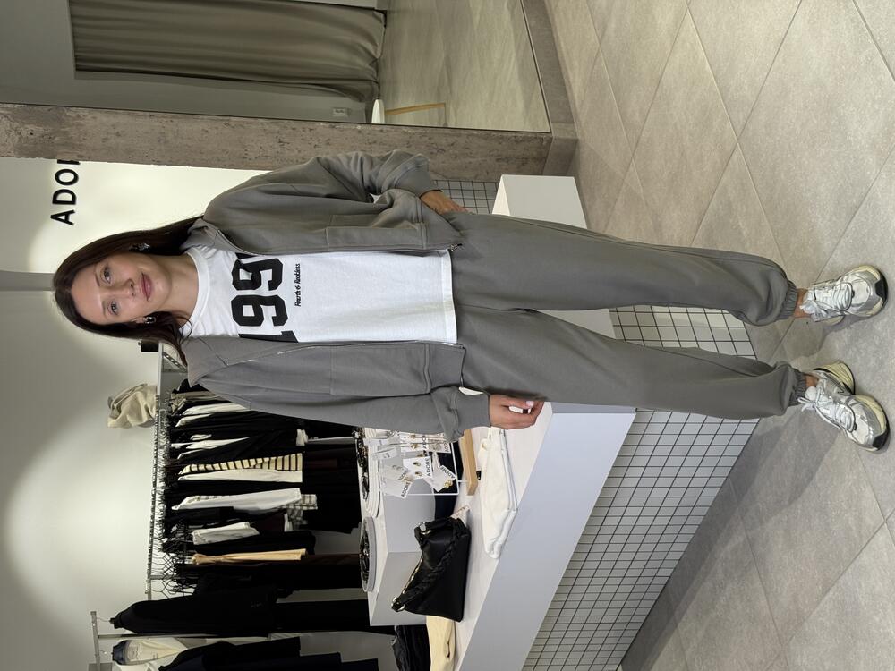 Костюм 1155\30-1 джогери трьохнитка грудневе небо