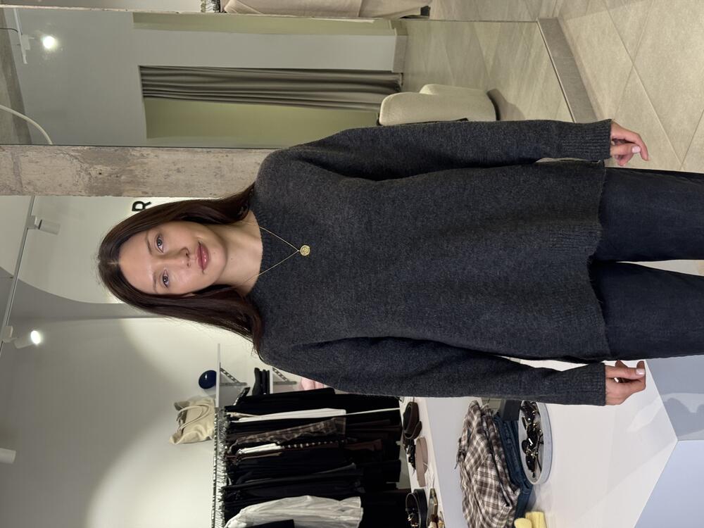 Светер база графіт, one size