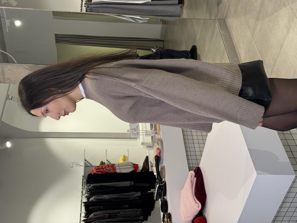 Светр базовий minimalist yet капучіно, one size