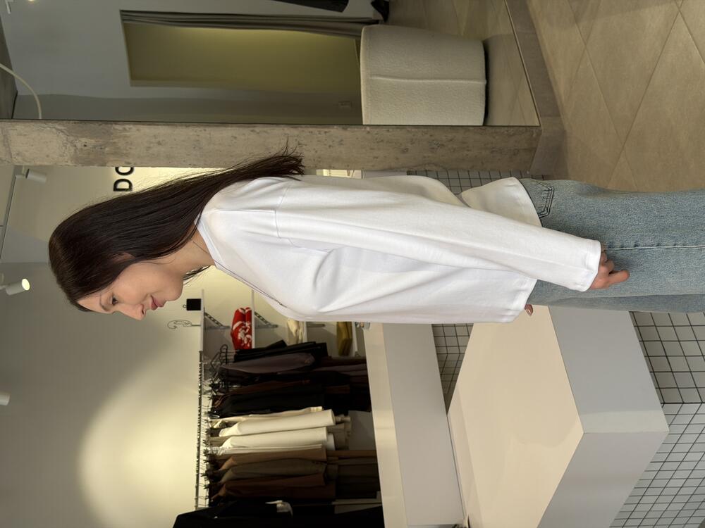 Лонгслив 564-4\11-2_09 інтерлок білий, M