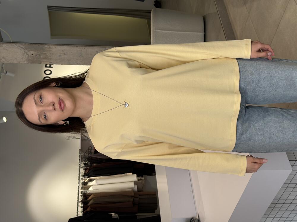 Лонгслив 564-4\11-2_09 інтерлок вершковий